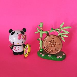 Panda Hello Kitty Figure